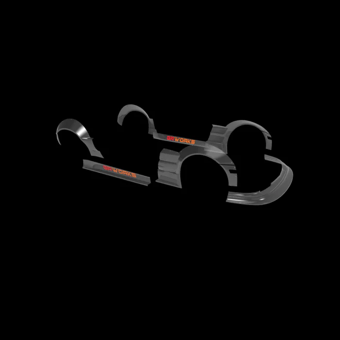 Corvette C6 2025 GR WORKS Edition V1 Wide Kit - Image 7