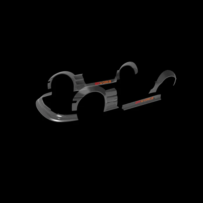 Corvette C6 2025 GR WORKS Edition V1 Wide Kit - Image 2