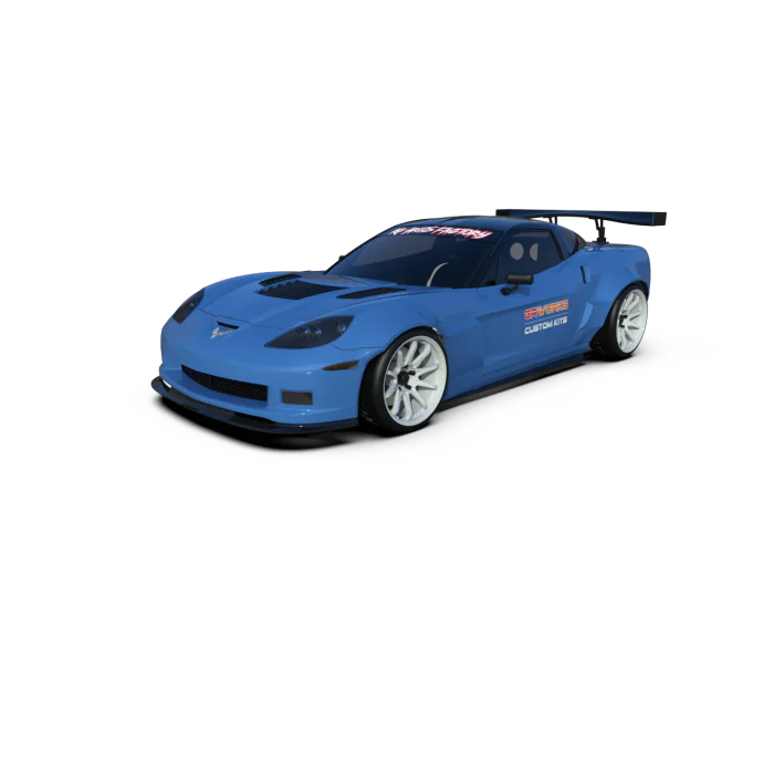 Corvette C6 2025 GR WORKS D-Saito Hood Edition V1